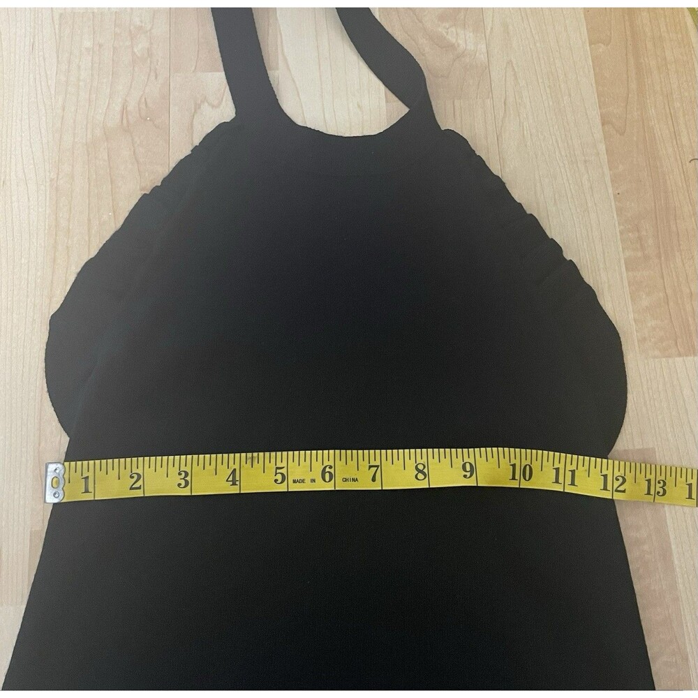 See By Chloe Black Ruffle Halter Tank Top Size XS - Picture 9 of 12